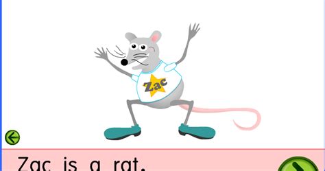learning phonics zac  rat