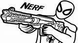 Nerf Guns Kolorowanki Dzieci Bestcoloringpagesforkids sketch template
