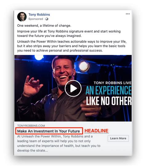 write facebook ad headlines  drive  clicks connectio