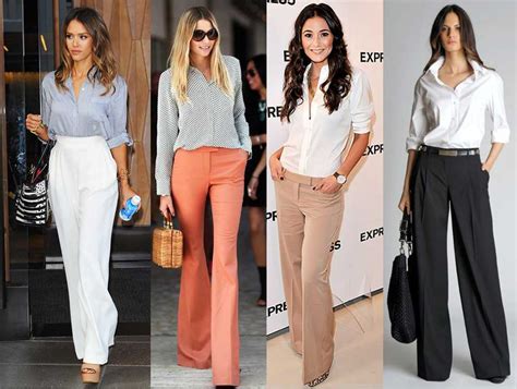 office perfection button  shirt trousers mama  heels