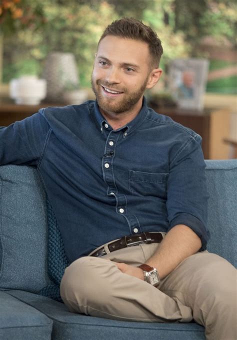 christine bleakley flustered as she catches flirty matt di angelo s eye when he s talking about