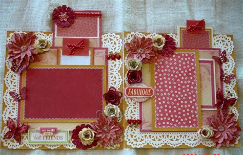 Scrapbooking By Phyllis Premade 12x12 Scrapbook Pages