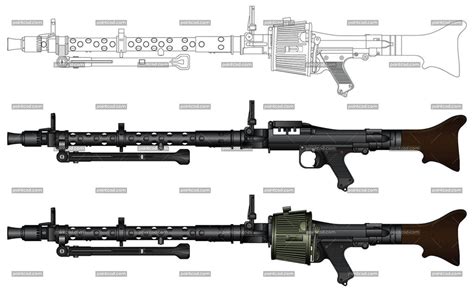 german machine gun maschinengewehr mg   worl  paintcad  deviantart
