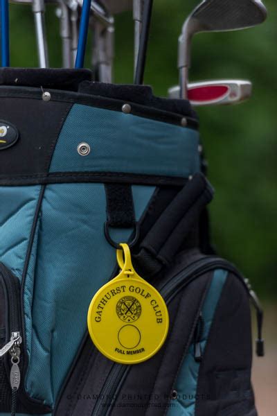 diamond printed products golf bag tags
