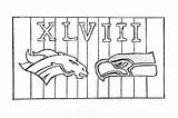 Seahawks Broncos Freecoloringpages Albanysinsanity K5worksheets sketch template