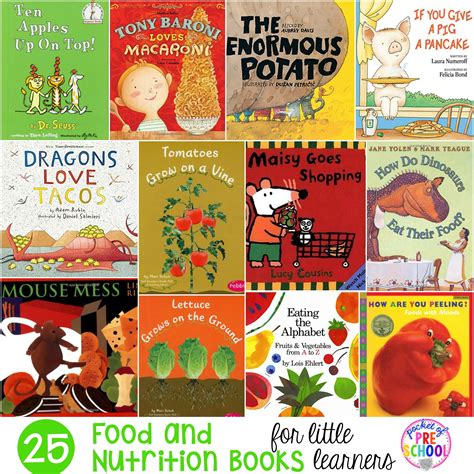 food  nutrition books   learners pocket  preschool