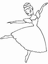 Coloring Pages Ballet Coloringpages1001 sketch template