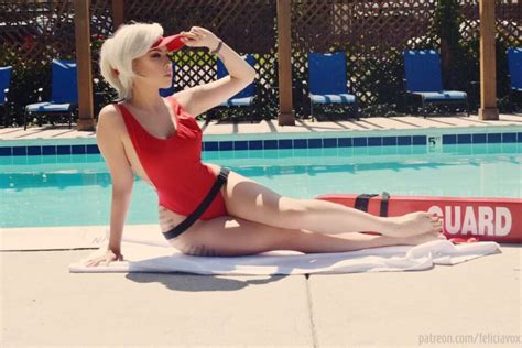 Lifeguard Mercy Cosplay From Overwatch By [f]elicia Vox â™¡ Porn Pic