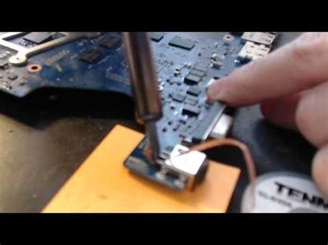 samsung rf broken laptop power jack repair socket input