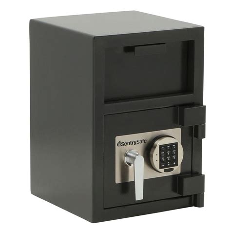 sentrysafe depository safe  cu ft electronic lock drop slot safe dh   home depot