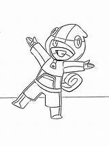 Leon Brawl Stars Coloring Pages Printable sketch template