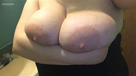 wife s very big tits selfie wifes big tits and areolas from united states tit flash id 230480