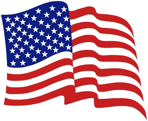 cartoon american flag  clipart american flag dromffl top jpg