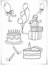 Birthday Ausmalbilder Geburtstag Verjaardag Coloring Pages Kleurplaten Kleurplaat Zum Colouring Ausdrucken Party Invitations Invites Und Need Custom Happy Afkomstig Van sketch template