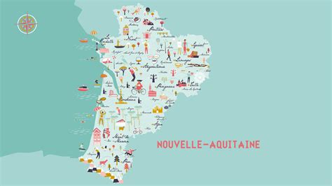 nouvelle aquitaine voyage carte plan