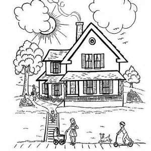 parts  house coloring pages bing images family coloring pages