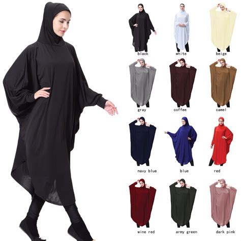 buy islamic khimar clothes muslim black face cover