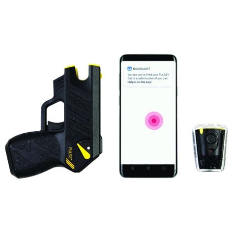 taser pulse  noonlight emergency response app black  defense products