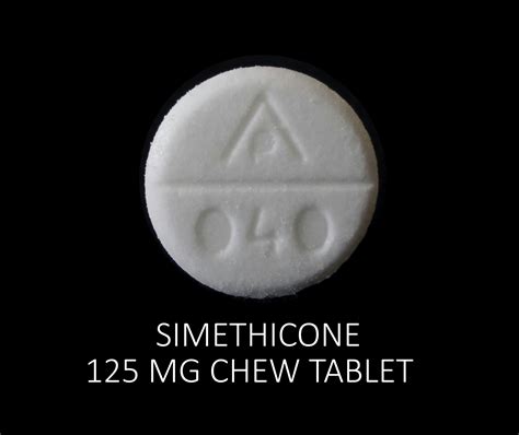 simethicone  mg tablet chewable reliable  laboratires llc