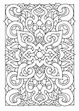 Mandala Pages Coloring sketch template