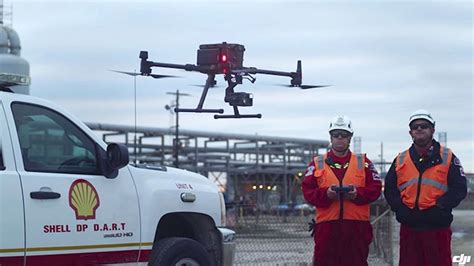 shell  dji partner  innovate drone technology   energy industry uasweeklycom