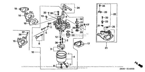 honda engines gxk qdwa engine jpn vin gcaa   gcaa  parts diagram