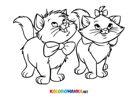 kolorowanki kotki kolorowanki  druku dla dzieci