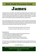 james  bible study guide