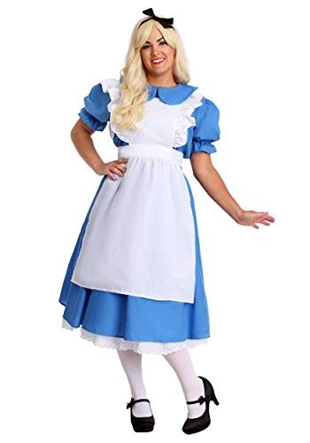 Fun Costumes Womens Adult Deluxe Plus Size Alice Costume Alice In