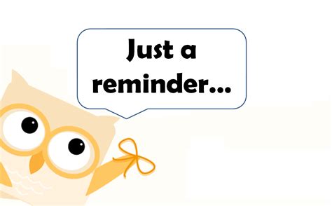 friendly reminder clipart wikiclipart