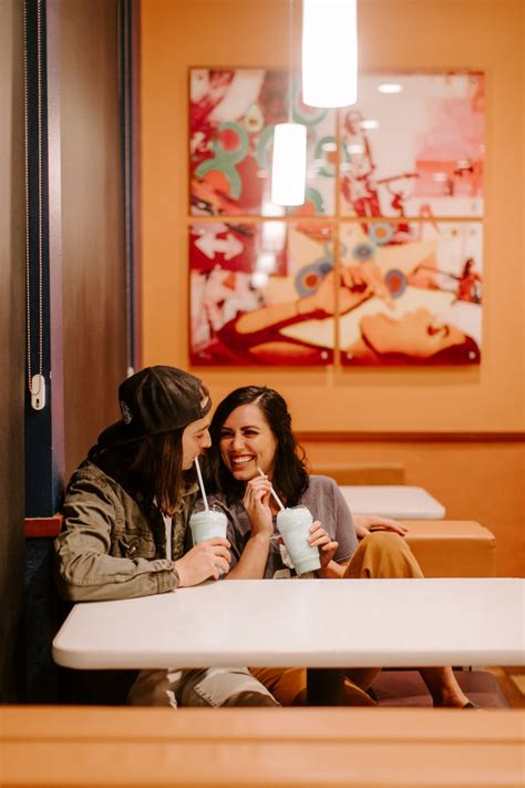 couple takes engagement photos at taco bell popsugar love and sex photo 25