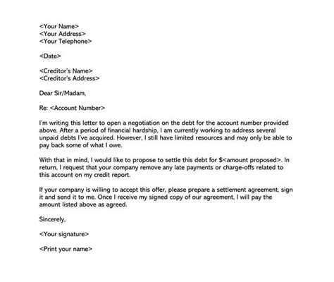 write  letter rejecting settlement offer onvacationswallcom
