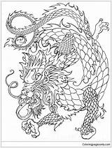 Chinese Dragon Coloring Line Pages Japanese Drawing Salesman Dragons Death Color Deviantart Drawings Printable Step Print Secretariat Colouring Getdrawings Ancient sketch template