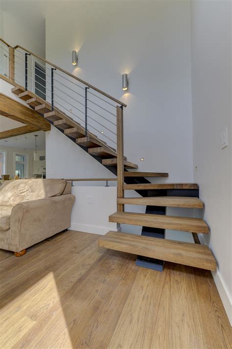 escaliers planchers solu bois franc  ingenierie