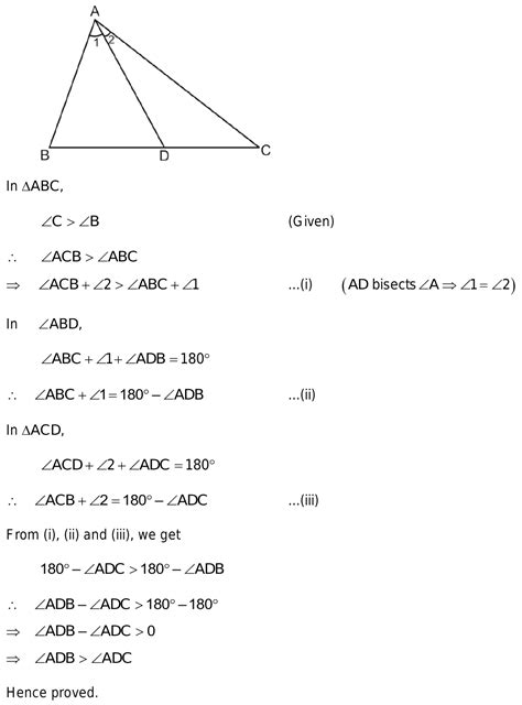 34 in triangle abc angle bisects angle a and angle c angle b prove