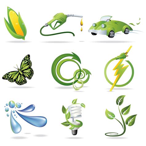 green symbol icon vector