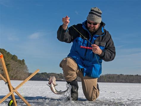 ice fishing tips  beginners   water