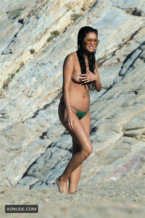 shay mitchell sexy and topless photos spotted on the beach