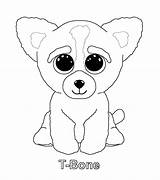 Beanie Coloring Boo Pages Slush Ty Template sketch template