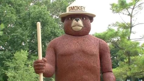 smokey bear celebrates   birthday