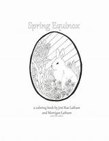 Equinox Coloring Spring Pdf Book sketch template