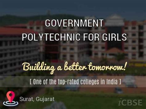Government Polytechnic For Girls College Surat Address Reviews