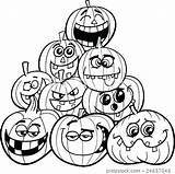 Pumpkin Patch Coloring Pages Scary Charlie Brown Great Color Pumpkins Clipartmag Drawing Getcolorings sketch template