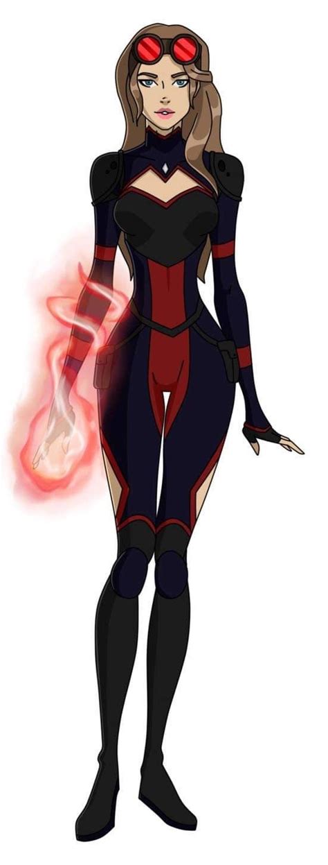 pin  marvel au  kaitlyn firefly superhero costumes female