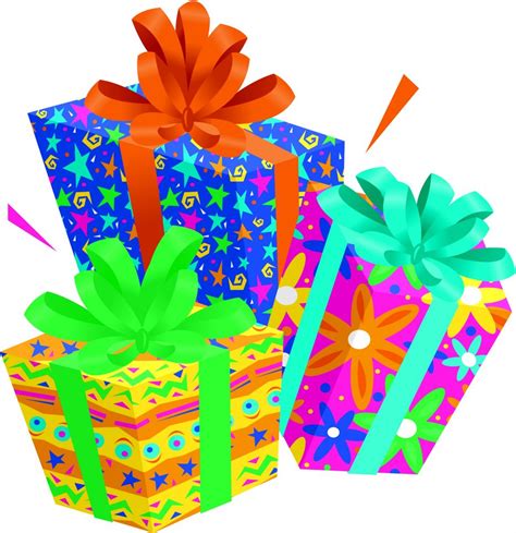 birthday gifts picture clipartsco