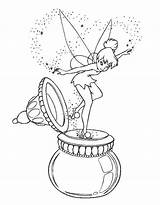 Coloring Pages Tinkerbell Periwinkle Coloringtop sketch template