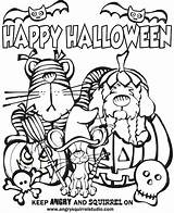 Coloring Pages Crime Trick Treat Halloween Scene Safety Getcolorings Getdrawings Bag sketch template