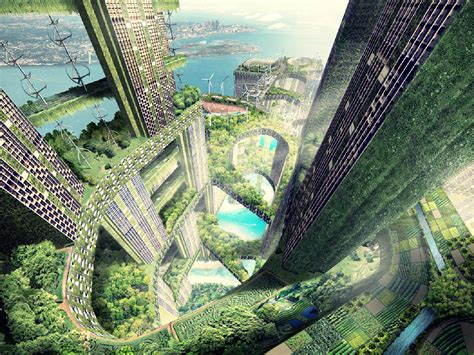 vertical cities  towers  urban density   skies urbanist