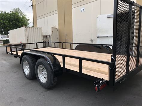 flatbed utility trailers anaheim ca ultra haulers trailers