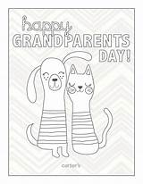 Pages Coloring Getcolorings Grandparents Fantastic sketch template